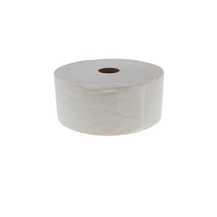 A closer look at the frontage of 3.25 x 100 yards of fabric epilating roll without packaging