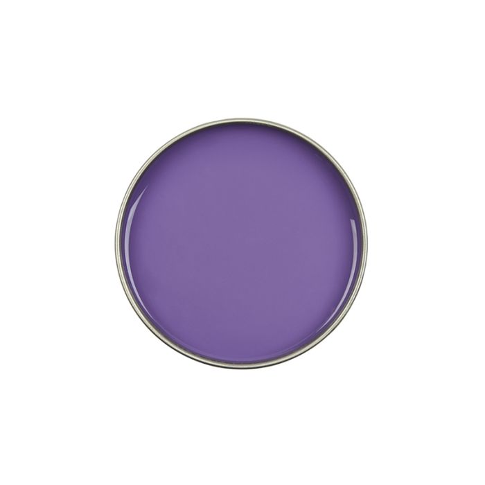 Top view of an open can of Satin Smooth Lavender Wax with Chamomile featuring its contents