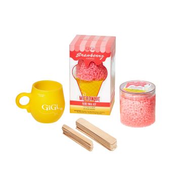 Strawberry Microwave Wax Kit